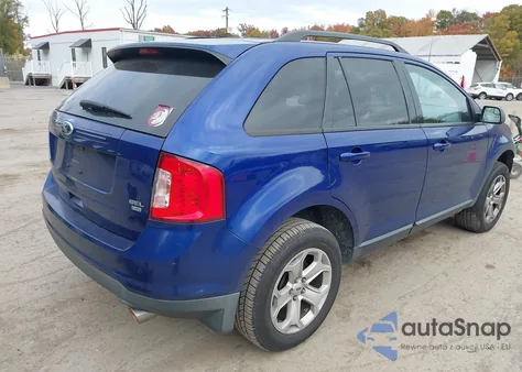2013 Ford Edge Sel z USA, uszkodzony, nr VIN 2FMDK4JC7DBC50525